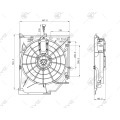 17117561757 64546988915 17117525508 AC Condenser de AC ventilador de radiador para BMW 3